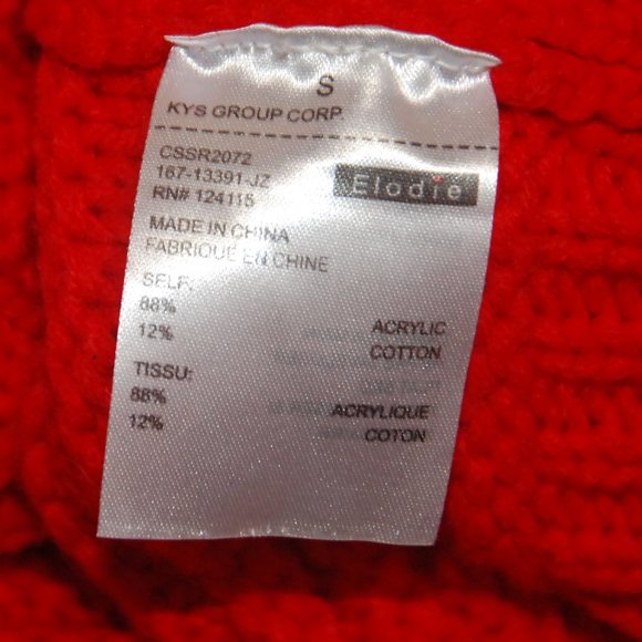 Elodie Bubble Sleeve Pullover Sweater - Picture 5 of 6